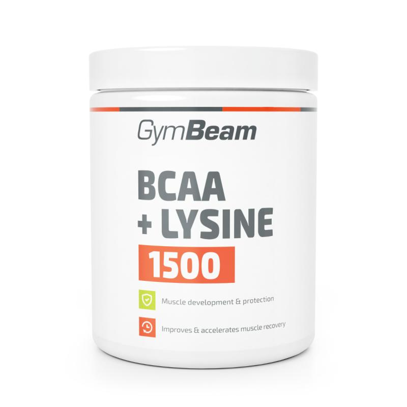 BCAA 1500 + Lysine - GymBeam - bez příchuti