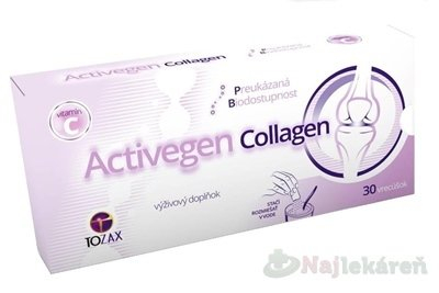 Activegen TOZAX Collagen prášok 30 vrecúšok