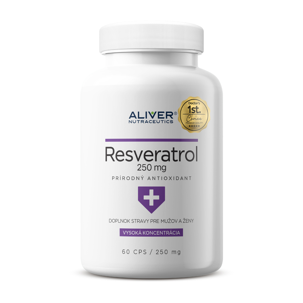 ALIVER Resveratrol 60 kapsúl
