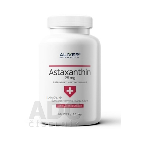 Aliver astaxanthin cps 1x60 ks