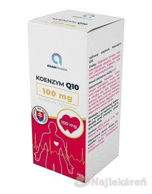 AdamPharm Koenzym Q10 100 mg 60 kapsúl