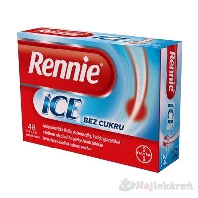 Bayer Rennie Ice sugar-free 48 pcs