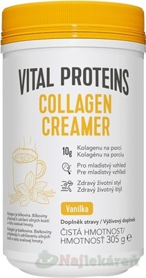 Vital Proteins Collagen Creamer Vanilka 305 g