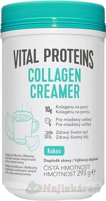 Vital Proteins Collagen Creamer kokos 293 g