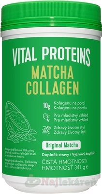 VITAL PROTEINS Matcha collagen prášok na prípravu nápoja 341 g