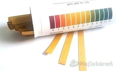 Vidra Indikátorový papierik pH 0-12 univerzálny, prúžky 100 ks