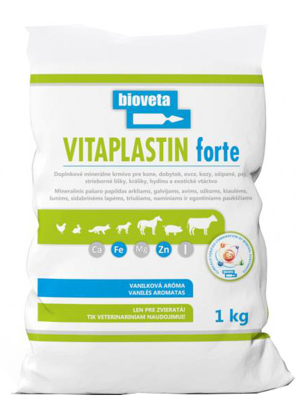 Vitaplastin minerálny doplnok pre zvieratá 1 kg