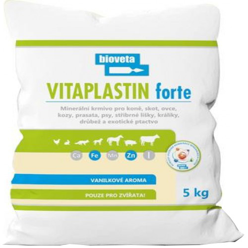 Vitaplastin forte doplnkové minerálne krmivo pre zvieratá 5kg