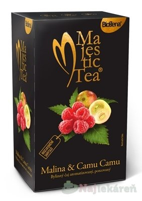 Biogena Čaj Tea Majestic Malina a Camu Camu 20 x 2,5 g