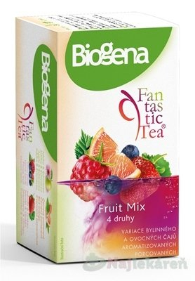 Biogena Fantastic Tea Fruit Mix 4 druhy vrecúška 20 ks