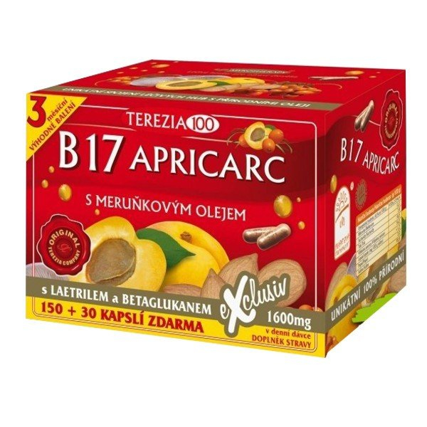 Terezia Company B17 APRICARC s marhuľovým olejom 150+30 cps.