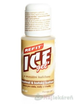 Ice gél Refit Kostioho roll on 80 ml
