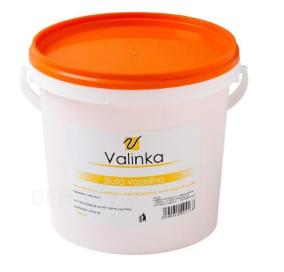 Valinka Vazelína žlutá kosmetická 1000 ml