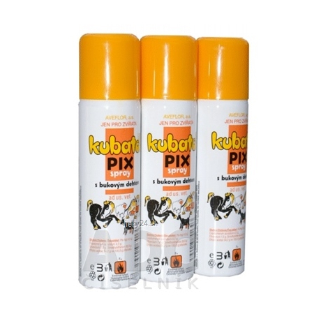 Kubatol PIX spray s bukovým dehtem 150 ml