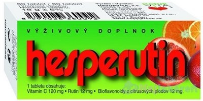 Naturvita Hesperutin Vitamín C+ bioflavonoid 60 tablet