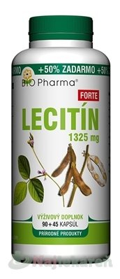 BIO-Pharma Lecitin Forte 1325 mg 135 kapslí