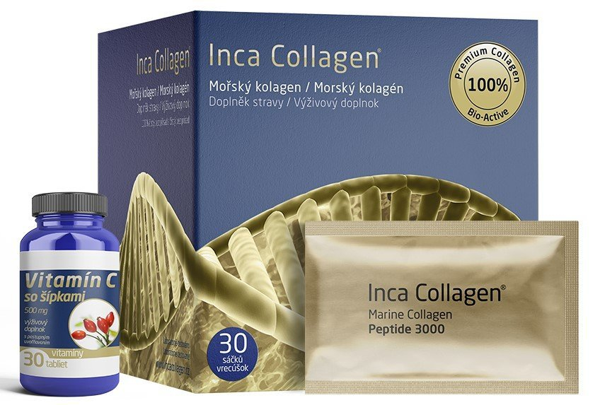 Inca Collagen Mořský kolagen Inca Collagen 90 g (30 sáčků)