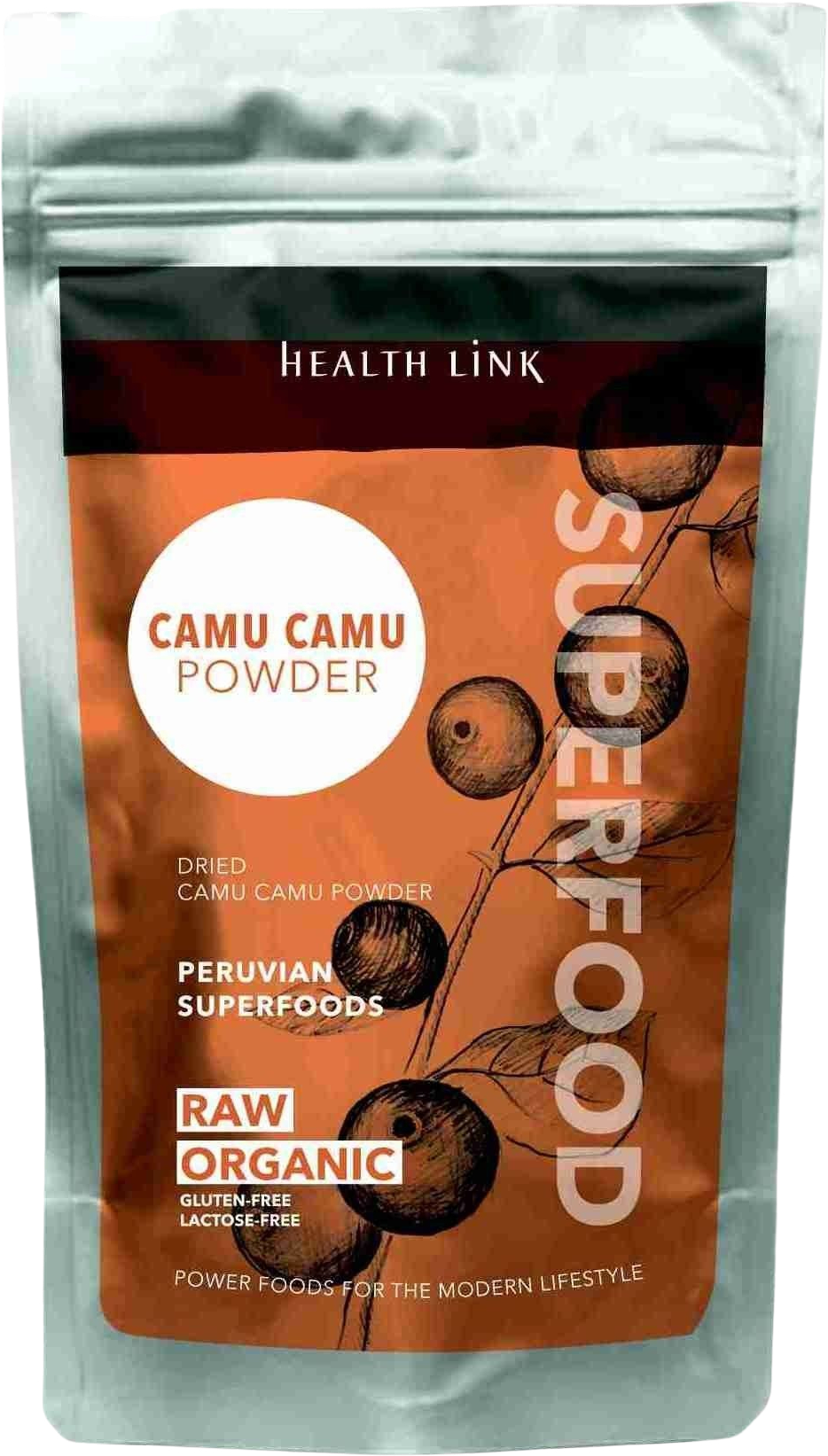 Health link BIO RAW prášok Camu Camu 80 g