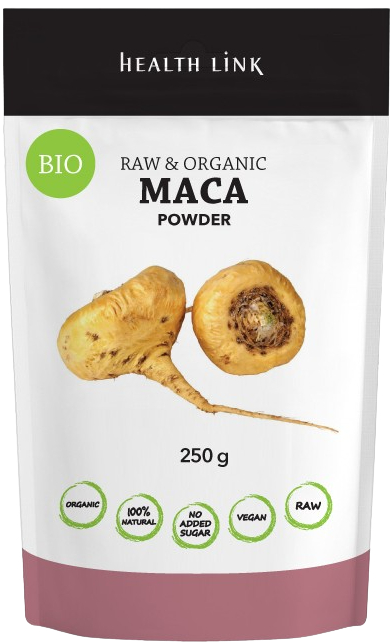 HEALTH LINK Maca raw organic prášok 250 g