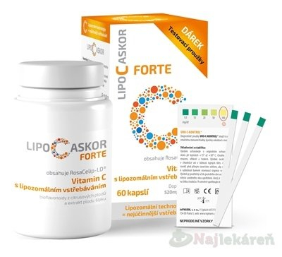 Lipo C Askor Forte 60 kapslí