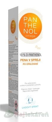 Panthenol Omega Chladivá pěna ve spreji 10% 150 ml