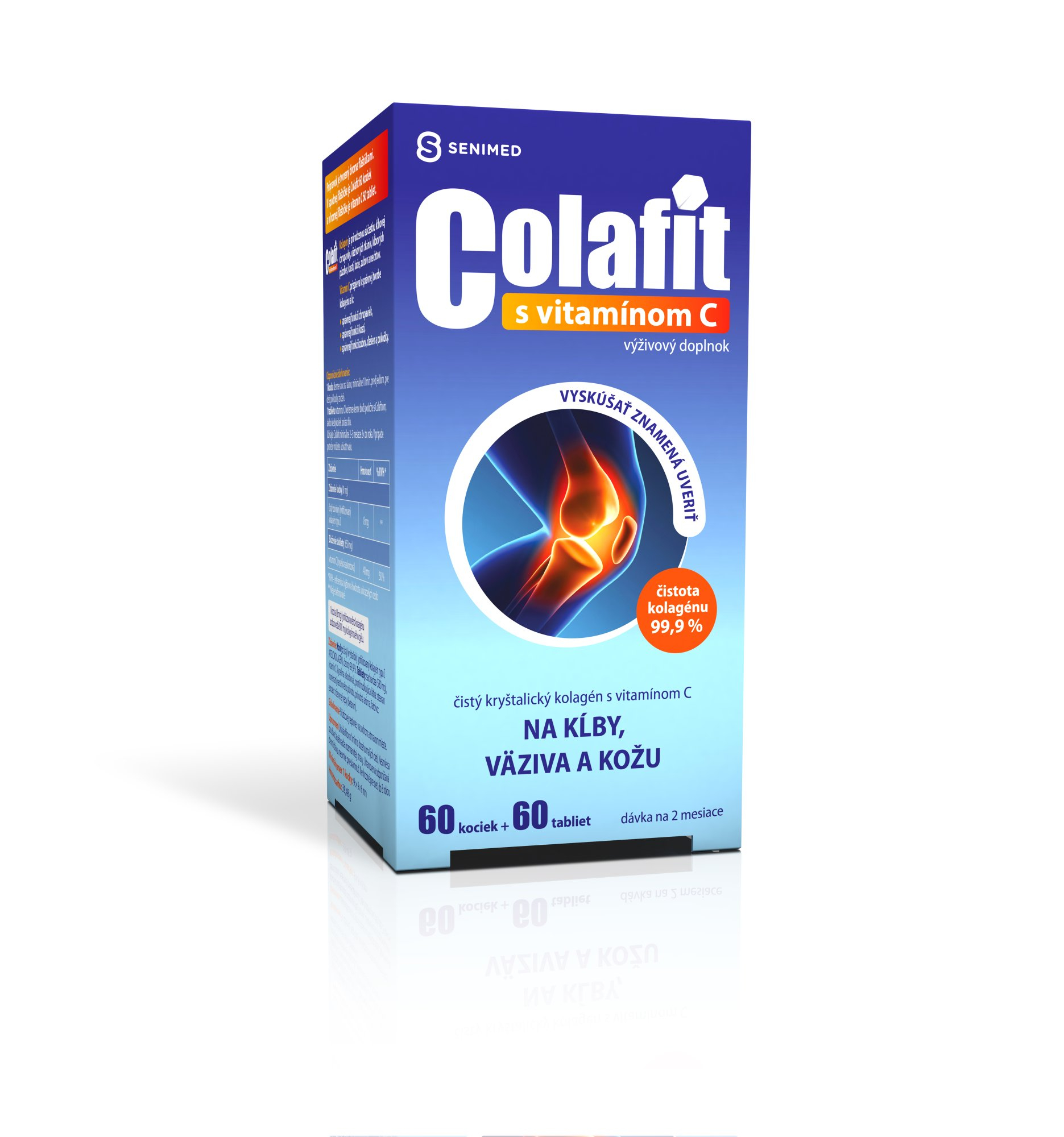 Colafit s vitamínem C 60 kostiček + 60 tablet 3081479