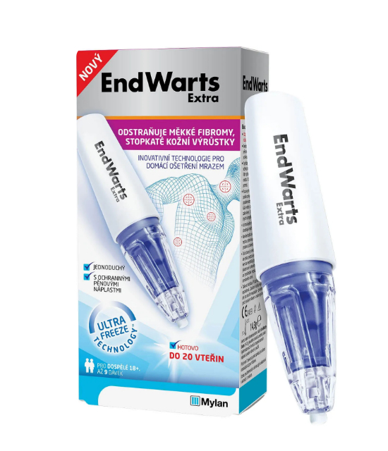 EndWarts EXTRA na odstránenie fibrómov 14,3g