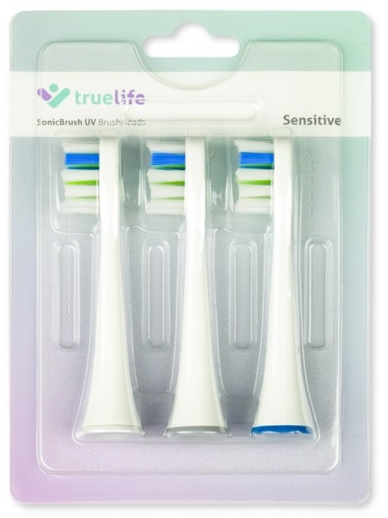 TrueLife Náhradní hlavice SonicBrush UV - Sensitive Triple Pack