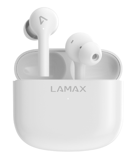 Bezdrátová sluchátka Lamax Trims1 bílá