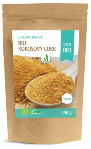 ALLNATURE Kokosový cukor bio raw 250 g
