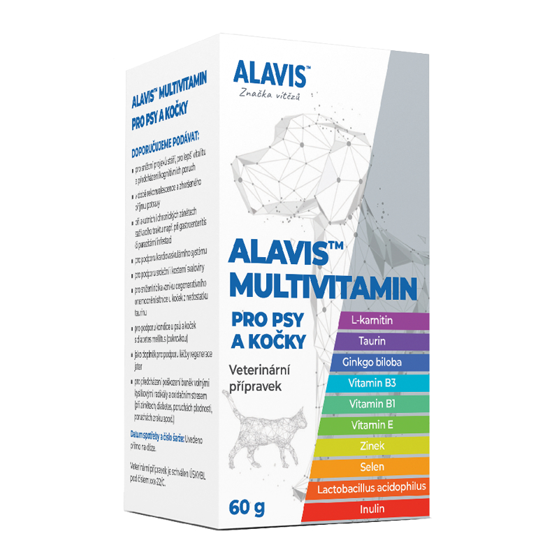 Alavis MULTIVITAMÍN pre psy a mačky 60 g