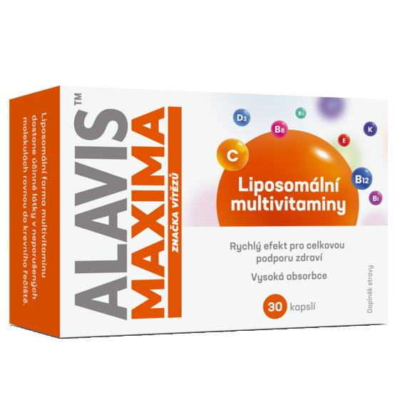 Alavis MAXIMA Liposomální multivitaminy 30 kapslí