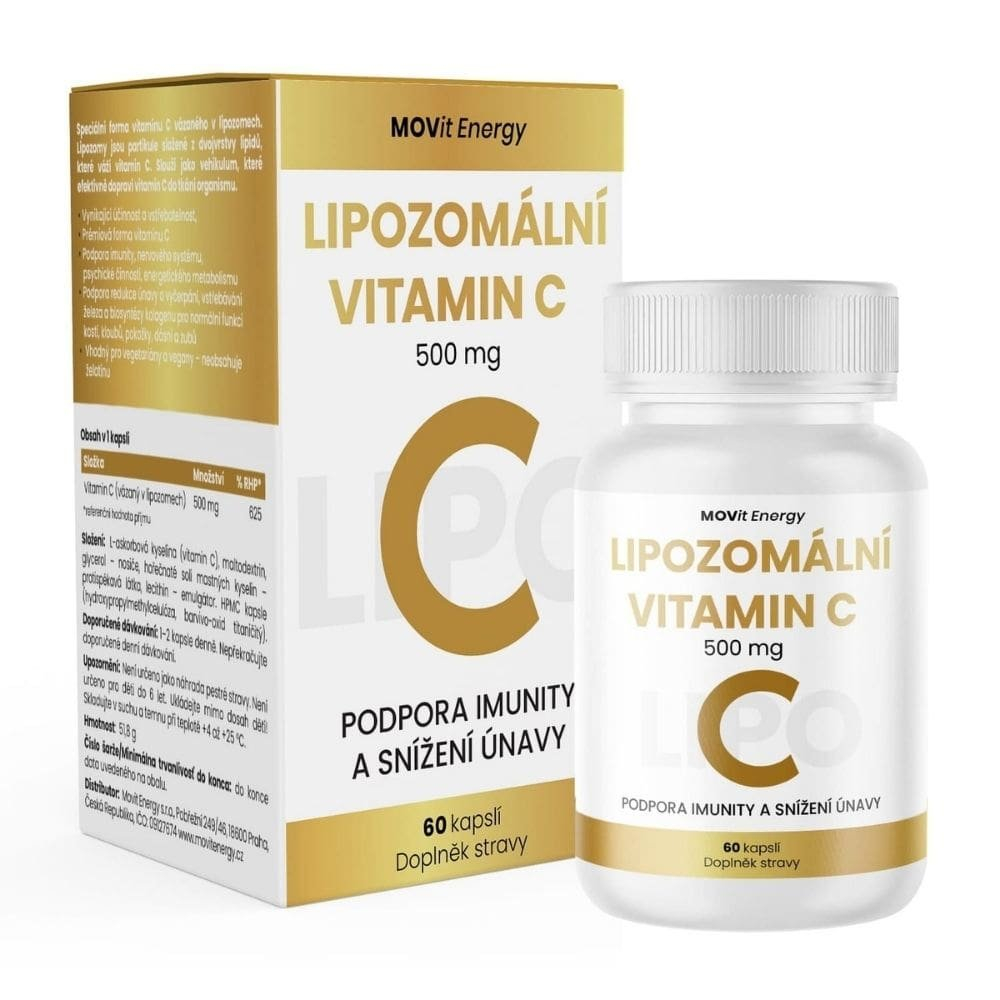 Vitamina C lipossomal 500 mg MOVit Energy 60 cápsulas