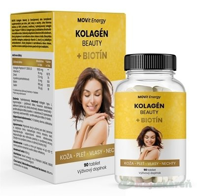 Collagen Beauty + Biotin MOVit Energy 90 tablets