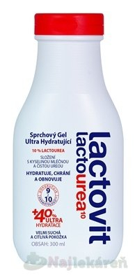 Lactovit Lactourea ultra hydratační sprchový gel 300 ml