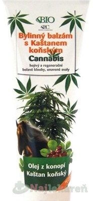 BIO BIONE Cannabis bylin.bal.Kaštan koňský 300ml