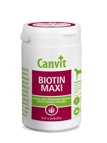 Canvit Biotin Maxi pre psov 166 tabliet
