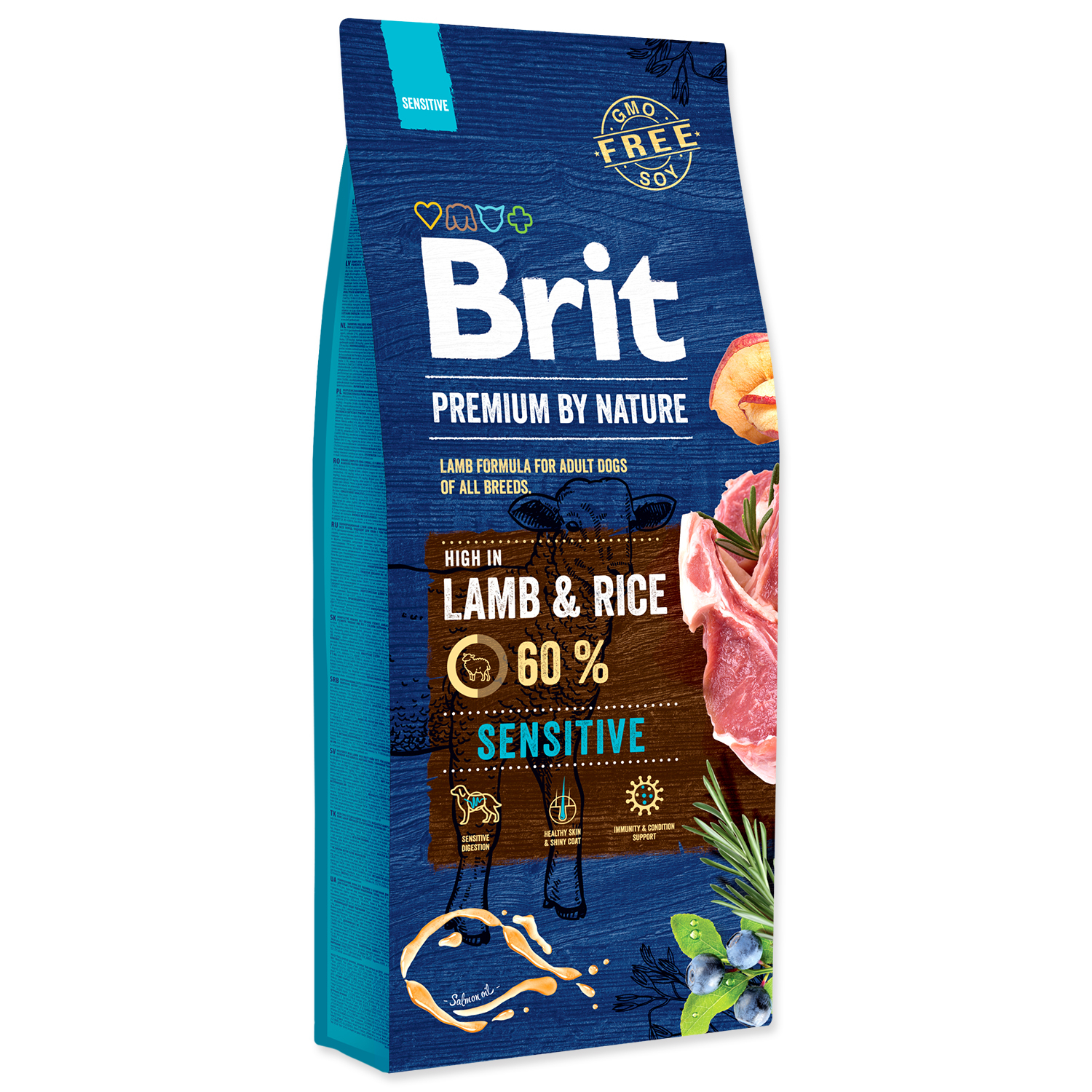 Brit Premium By Nature Sensitiivinen Lammasto 15 kg