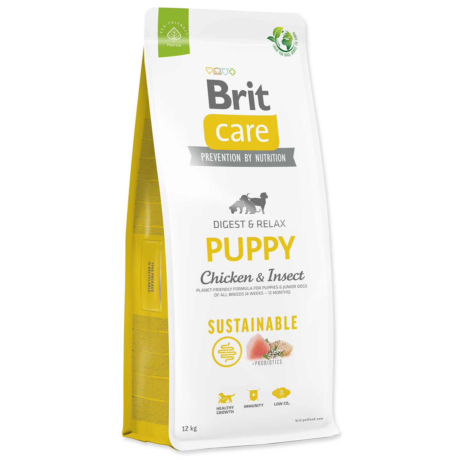 BRIT CARE DOG SUSTAINABLE PUPPY 12KG
