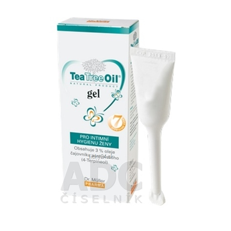 DR. MÜLLER Tea Tree oil gél pre intímnu hygiénu 7 x 7,5 ml