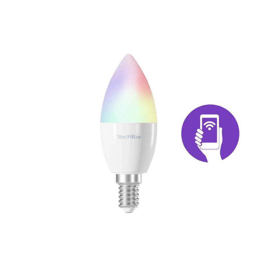 TechToy Smart Bulb RGB 4,4W E14 3ks