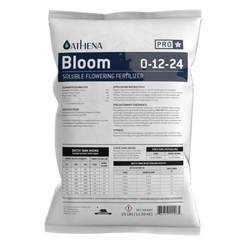 Athena PRO Bloom Objem: 11 Kg