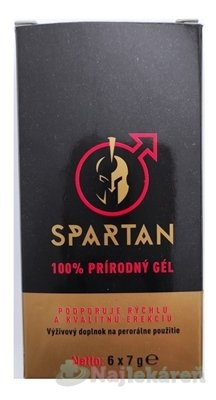 Spartan gel 6 vrecúšok