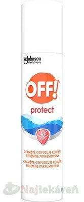 OFF! Protect sprej - repelent, odpudzovač hmyzu, 100 ml