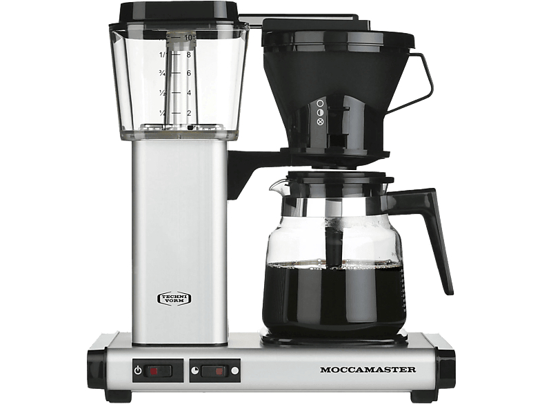 Moccamaster Moc53701 Manual kaffebryggare - Matt silver