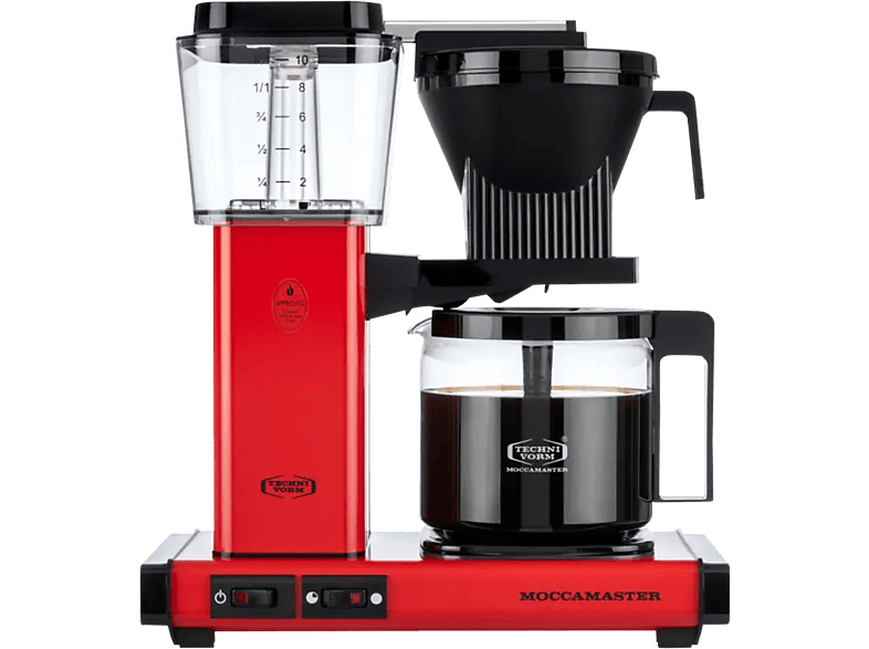 Moccamaster Moc53743 Automatic kaffebryggare - Röd