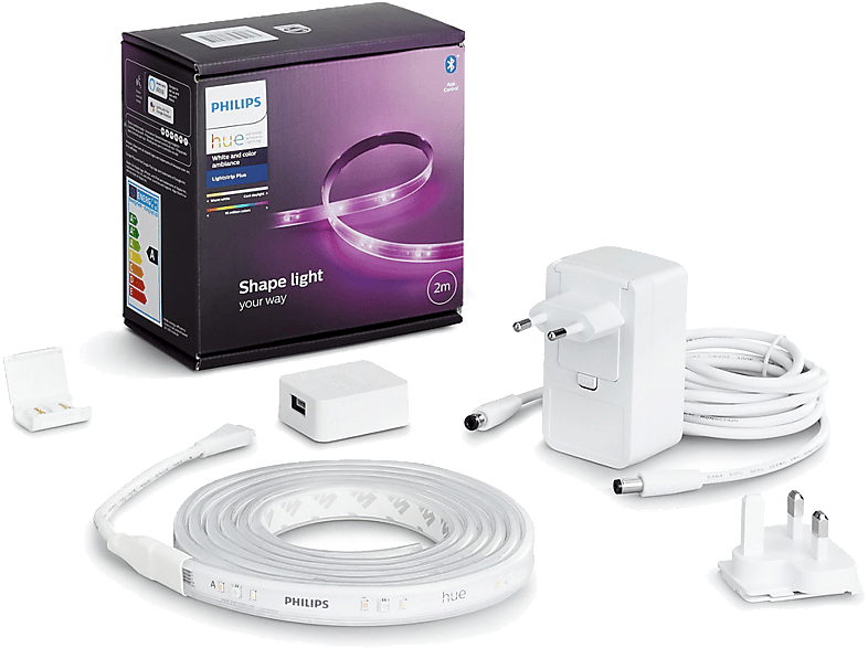 Chytrý LED pásik Philips Hue White and Color Ambiance 2m Lightstrips plus Philips BT 8718699703424 25W 1600lm 2000-6500K