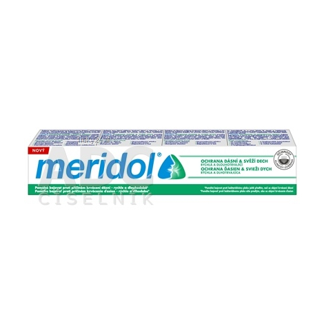 Meridol fresh breath zubní pasta ochrana dásní a svěží dech 1x75 ml