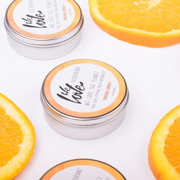Natural cream deodorant 'Original Orange' We Love the Planet 48 g