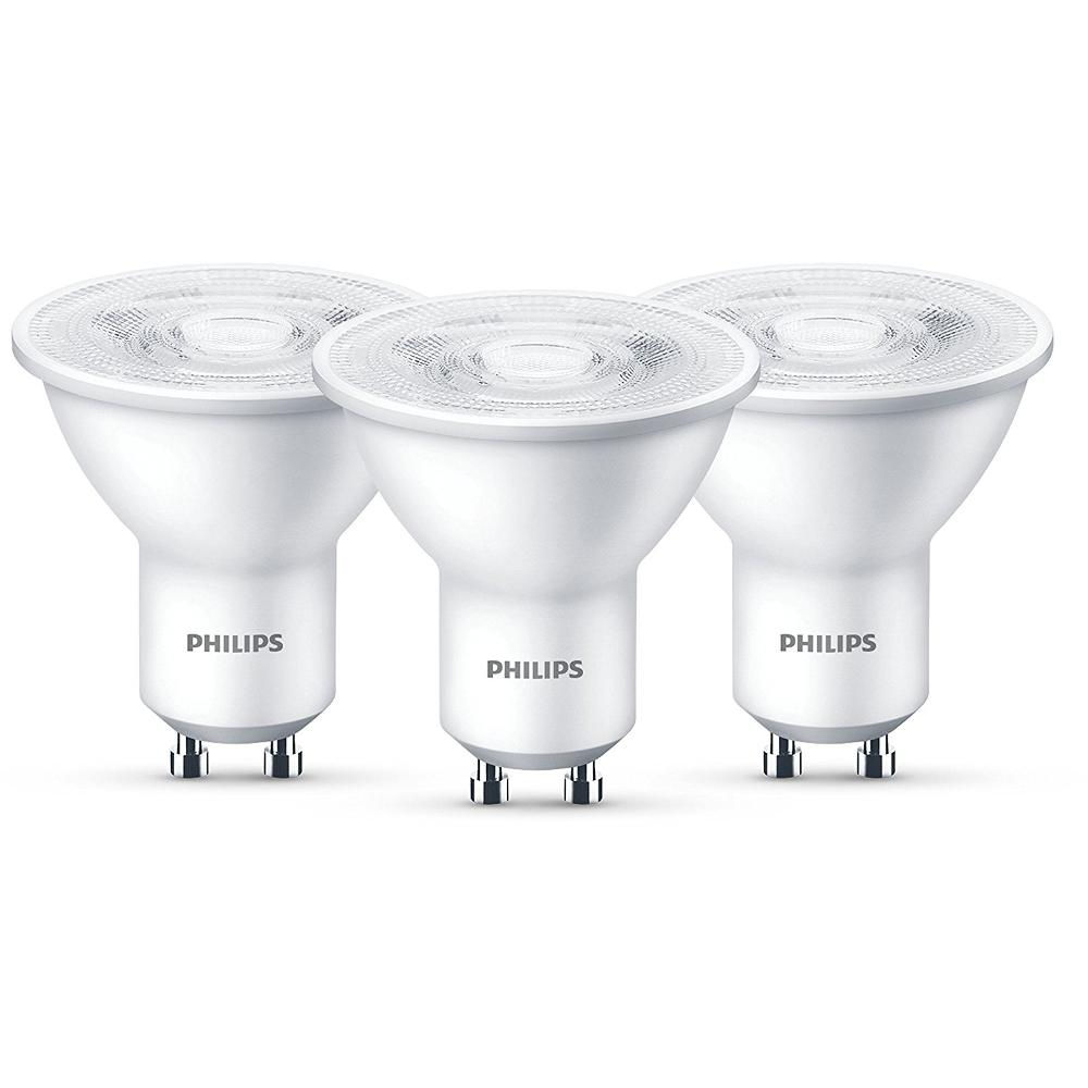 Philips 8719514393998 LED žárovka GU10 4,7W/50W 400lm 2700K PAR16 3-set